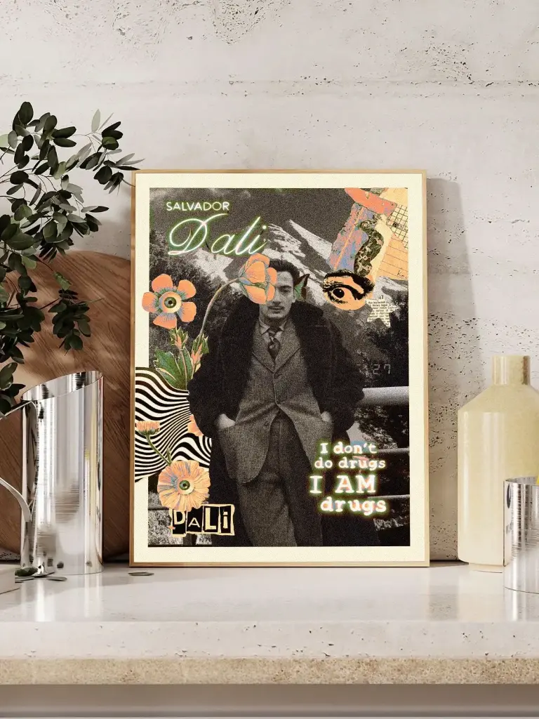 RANDOM Poster - "Dali au Mont Taranaki"