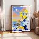 Affiche Phu Quoc "Bouquet au coucher du soleil"