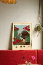 Affiche "Weka" Bird collection Nouvelle Zélande