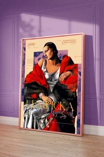 Poster Tamara de Lempicka - "Portrait de Madame Boucard"